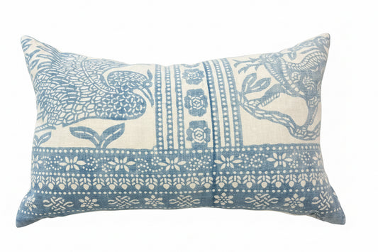 Chinese Batik Light Blue 15x25