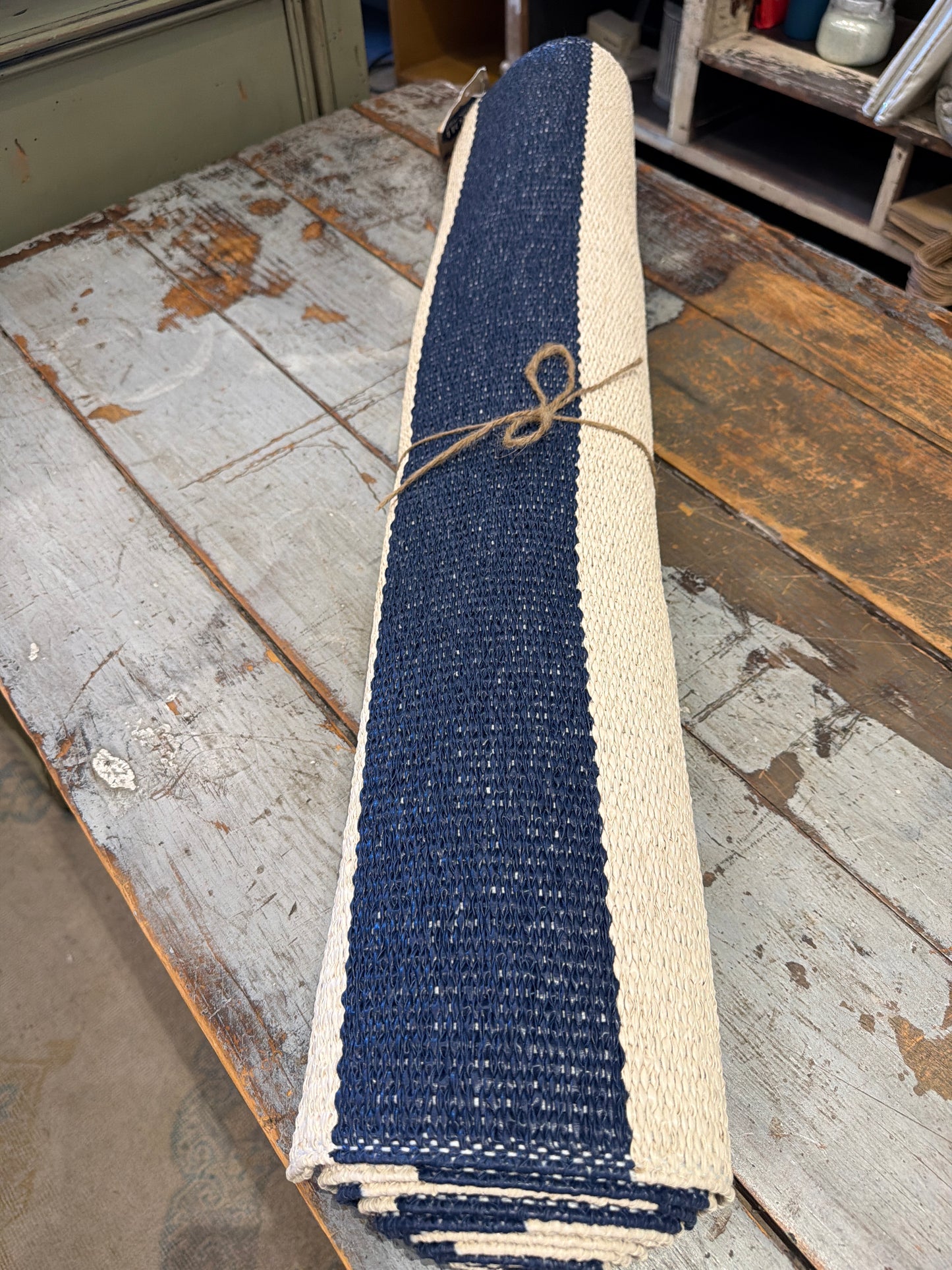 Lina 4" Stripe Rug Runner 8'