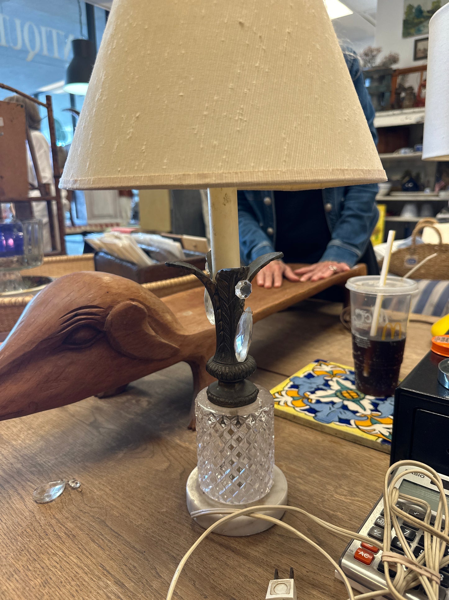 Crystal lamp