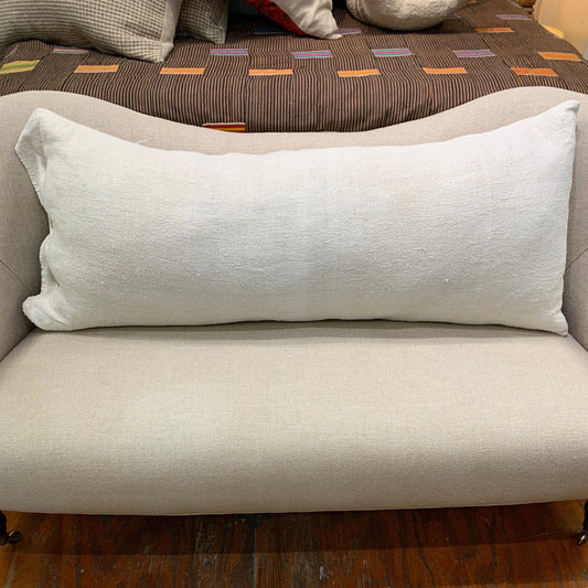 Antique Grainsack Cream Body Pillow - Blue Springs Home