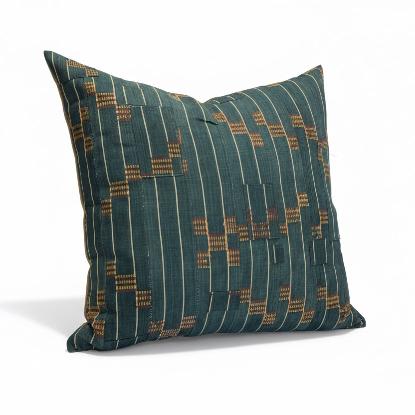 Vintage African Blue Ewe Pillow 22x22