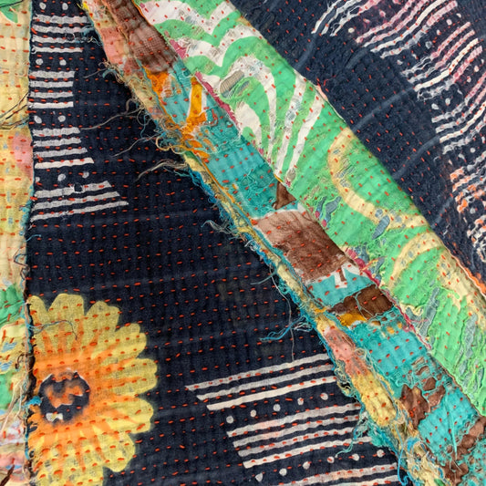 KANTHA THROW ULTRA - Blue Springs Home