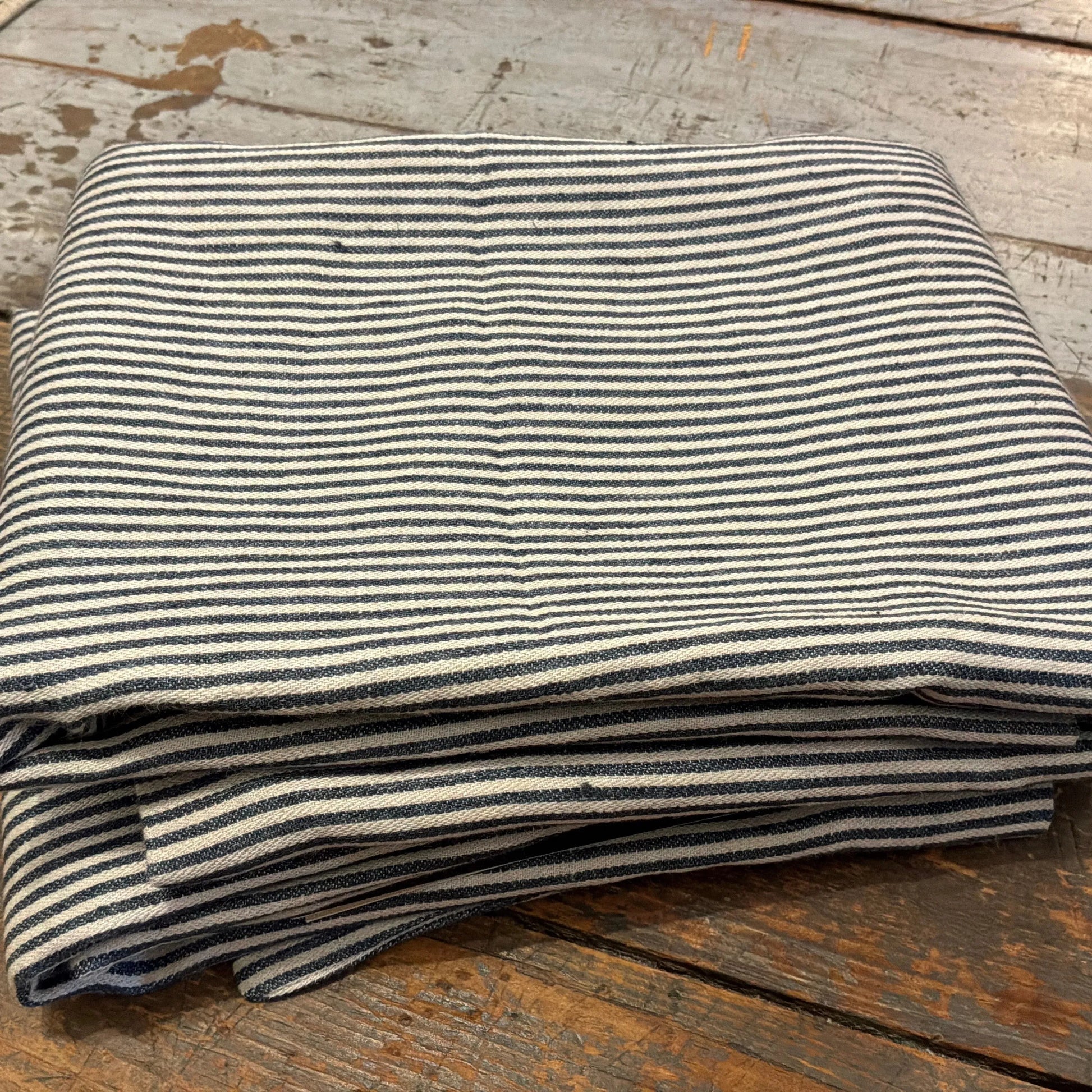 The Workshop Stripe Pillowcase - Blue Springs Home