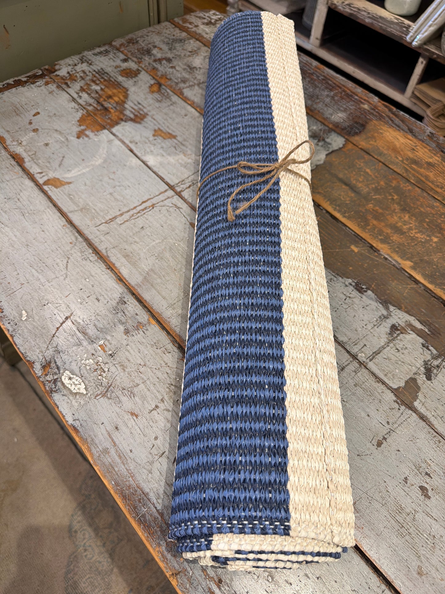 Lina 4" Stripe Rug Runner 8'