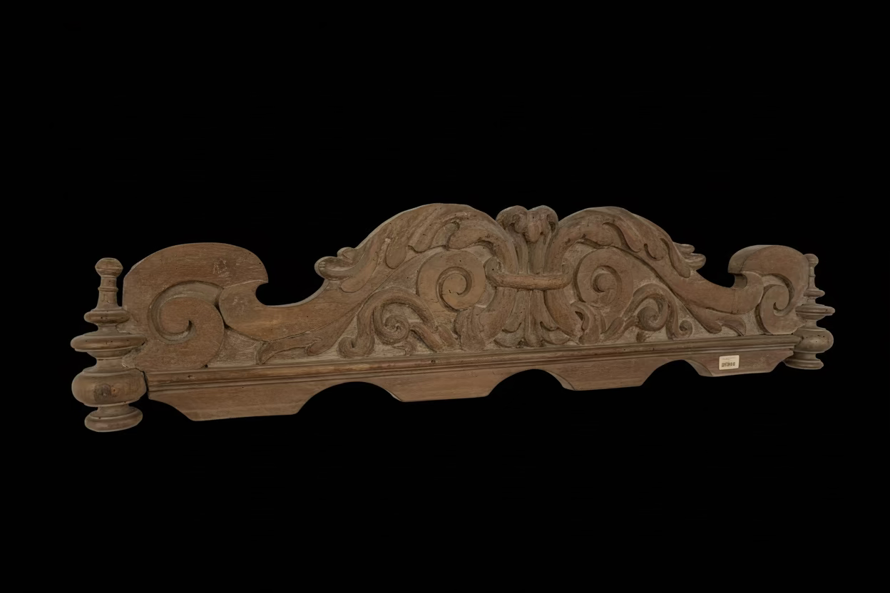 C. 1700 FRENCH CARVED WOOD