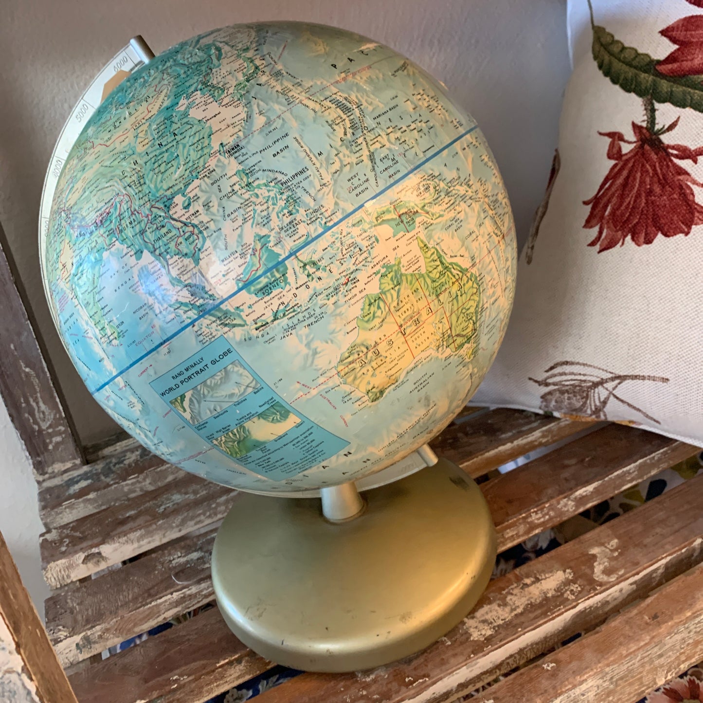 Vintage globe
