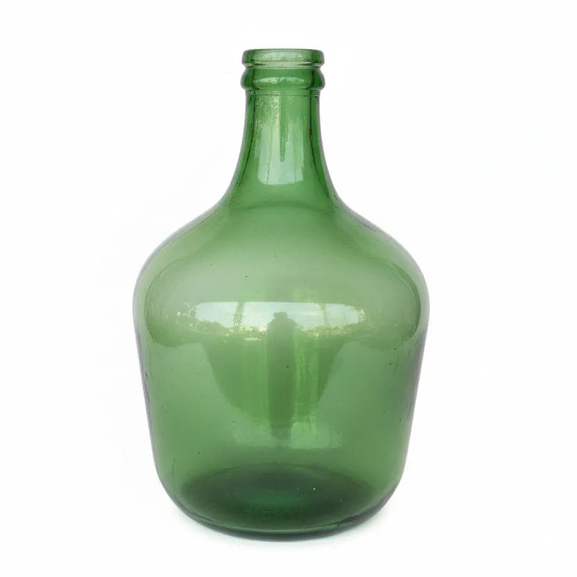 Green Vintage Glass Jar - Blue Springs Home