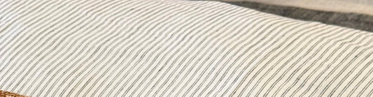 Tubac Stripe Duvet Qu - Blue Springs Home