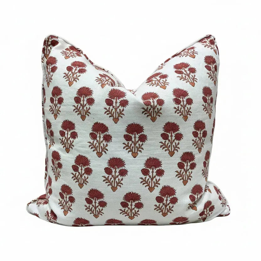 Block Laurette On White w/INSERT - Blue Springs Home