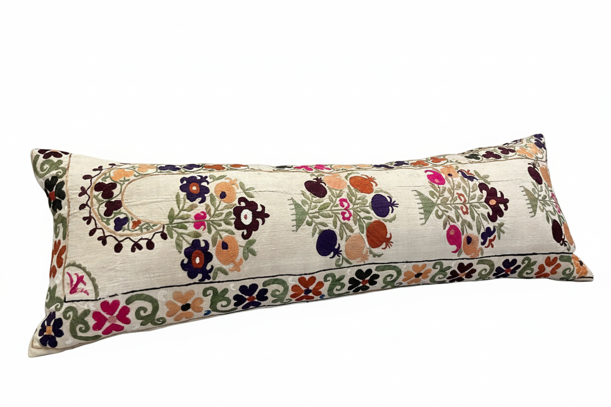 Rare Multi Floral Suzani 16x47