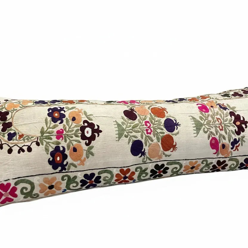 Rare Multi Floral Suzani 16x47 - Blue Springs Home