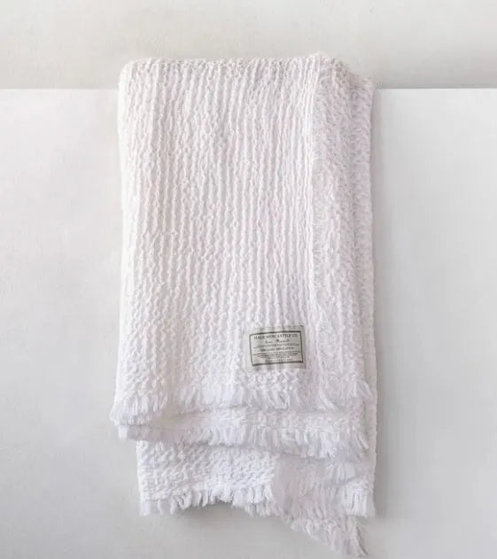 Flocca Linen Blanket 90x102