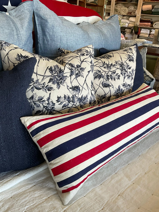 RED WHITE BLUE STRIPE BOLSTER VP