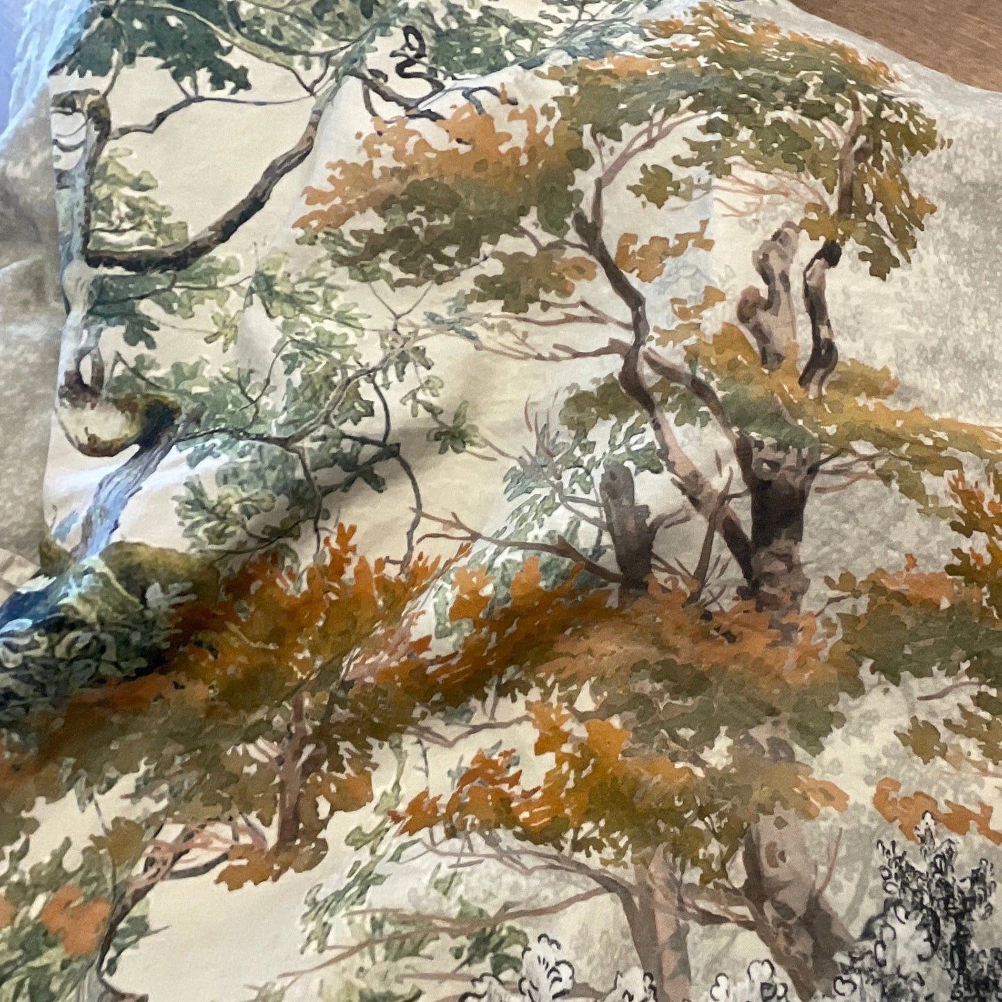 Bois De Mystere Parchemin Tablecloth
