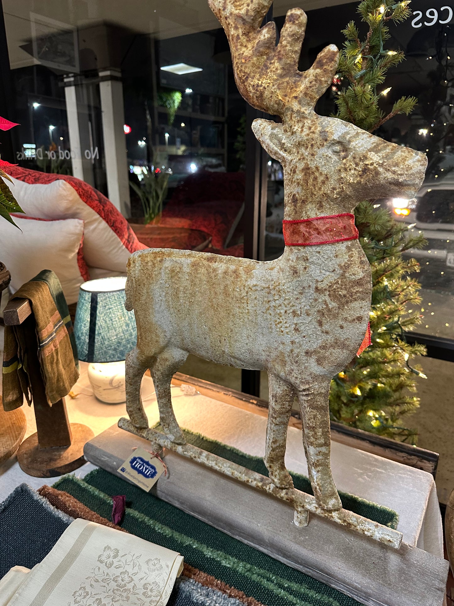 Vintage Weather Vane Reindeer