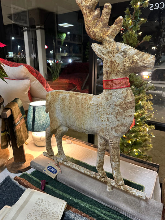 Vintage Weather Vane Reindeer