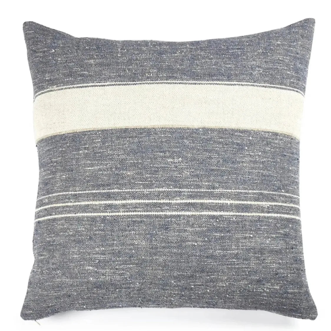 NORTH SEA STRIPE 25X25 - Blue Springs Home