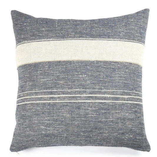NORTH SEA STRIPE 25X25 - Blue Springs Home