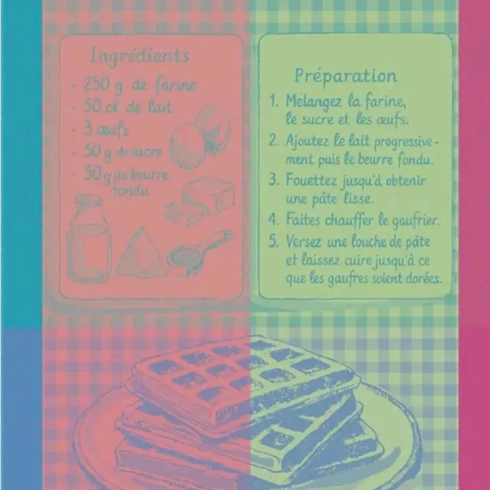 Jacquard Kitchen Tea Towel - Blue Springs Home