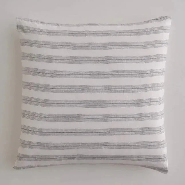 Basix Stripe Sham Euro 26X26 - Blue Springs Home