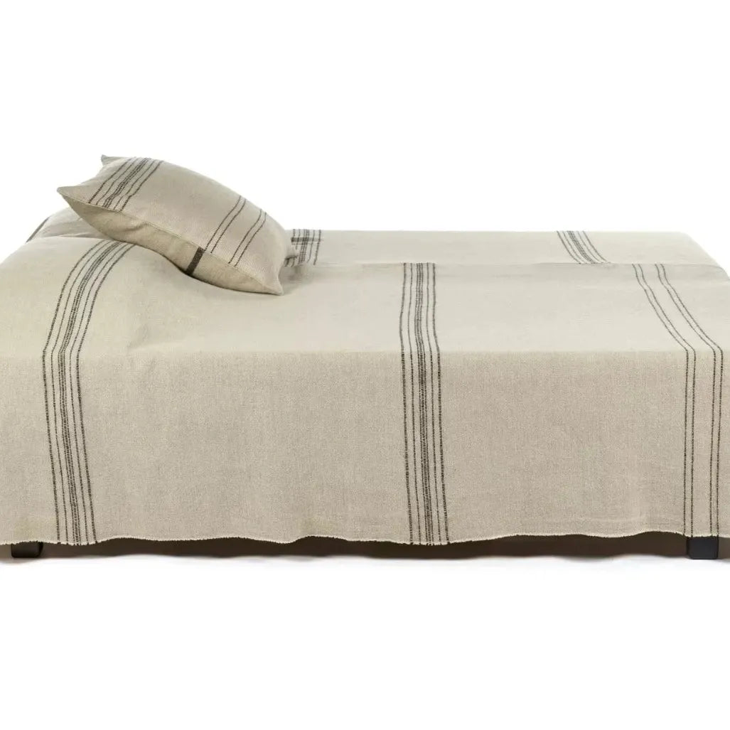 The Moroccan Stripe Coverlet O/S - Blue Springs Home
