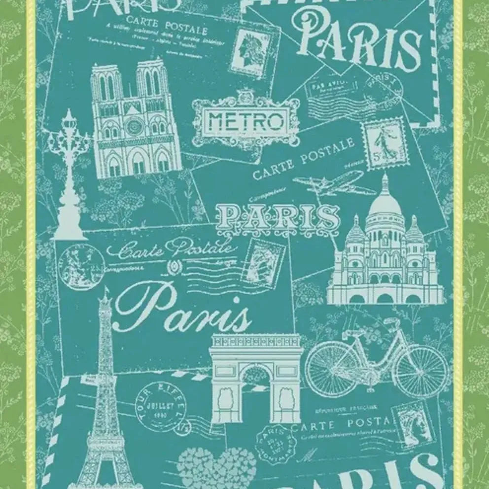Jacquard Kitchen Tea Towel - Blue Springs Home
