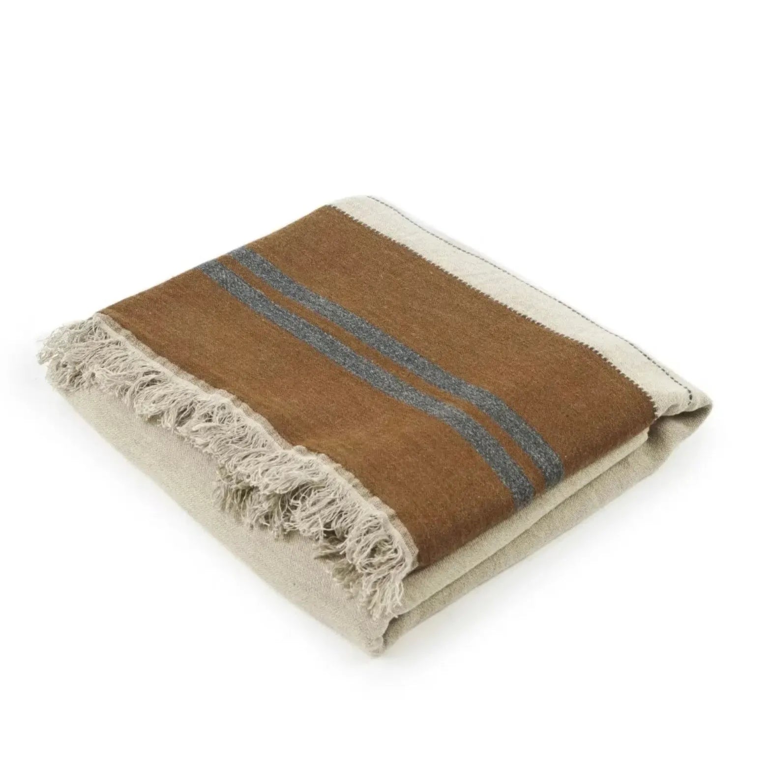 The Highland Stripe Coverlet - Blue Springs Home