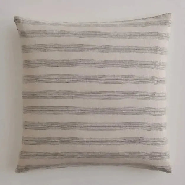 Basix Stripe Sham Euro 26X26 - Blue Springs Home