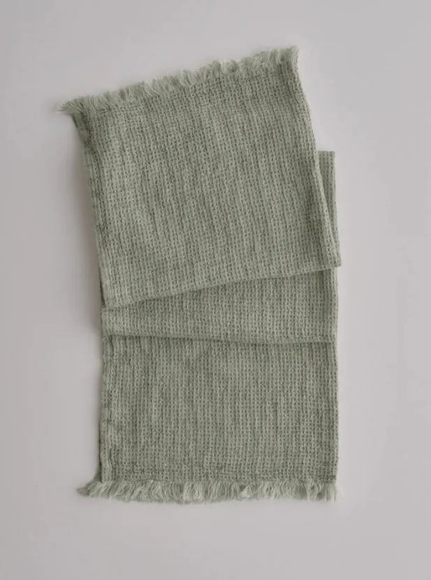 Flocca Linen Waffle Bath Towel