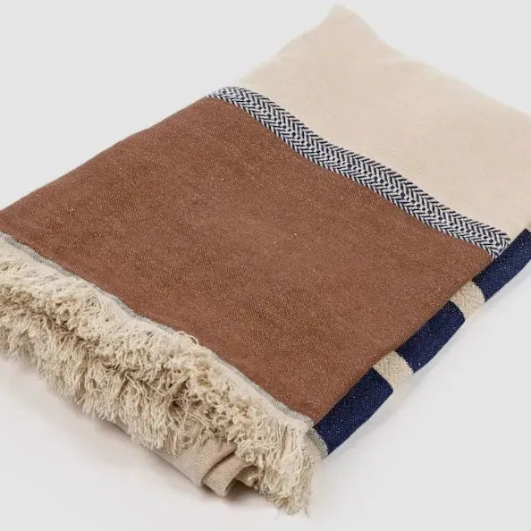 Marina Stripe Piece de lin - Blue Springs Home