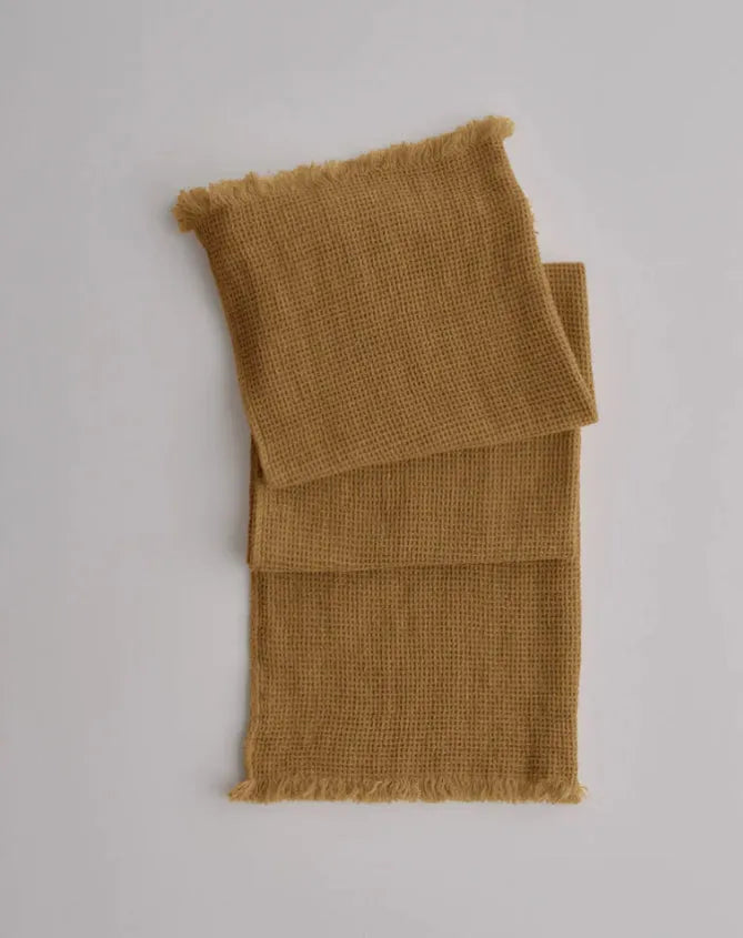 Flocca Linen Waffle Bath Towel