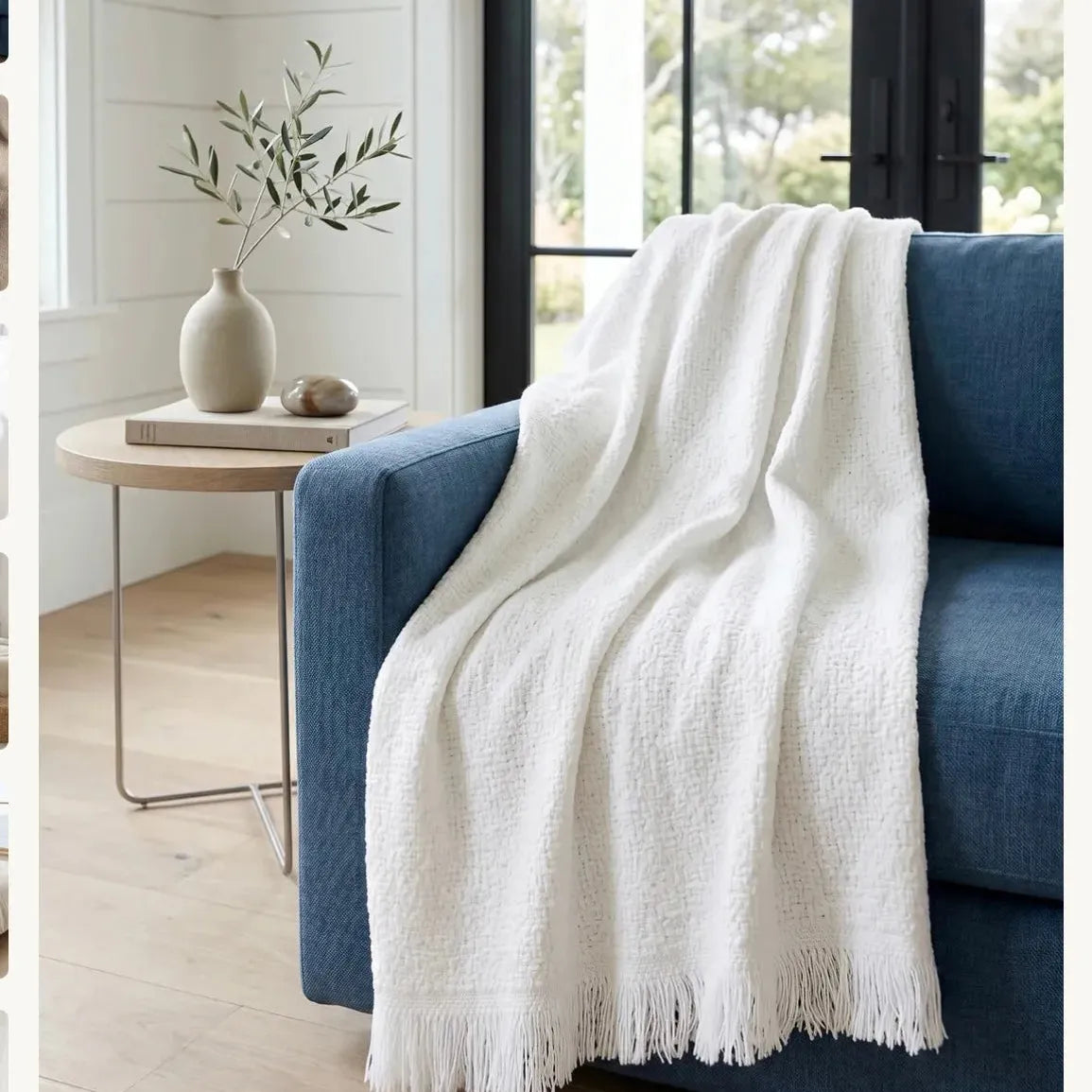 Blissful Bamboo Throw Blanket