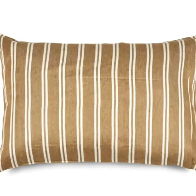 Canal Stripe Sham Deluxe - Blue Springs Home