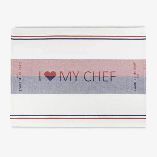 I Love My Chef - Bistro Napkins / Kitchen Towels - Blue Springs Home