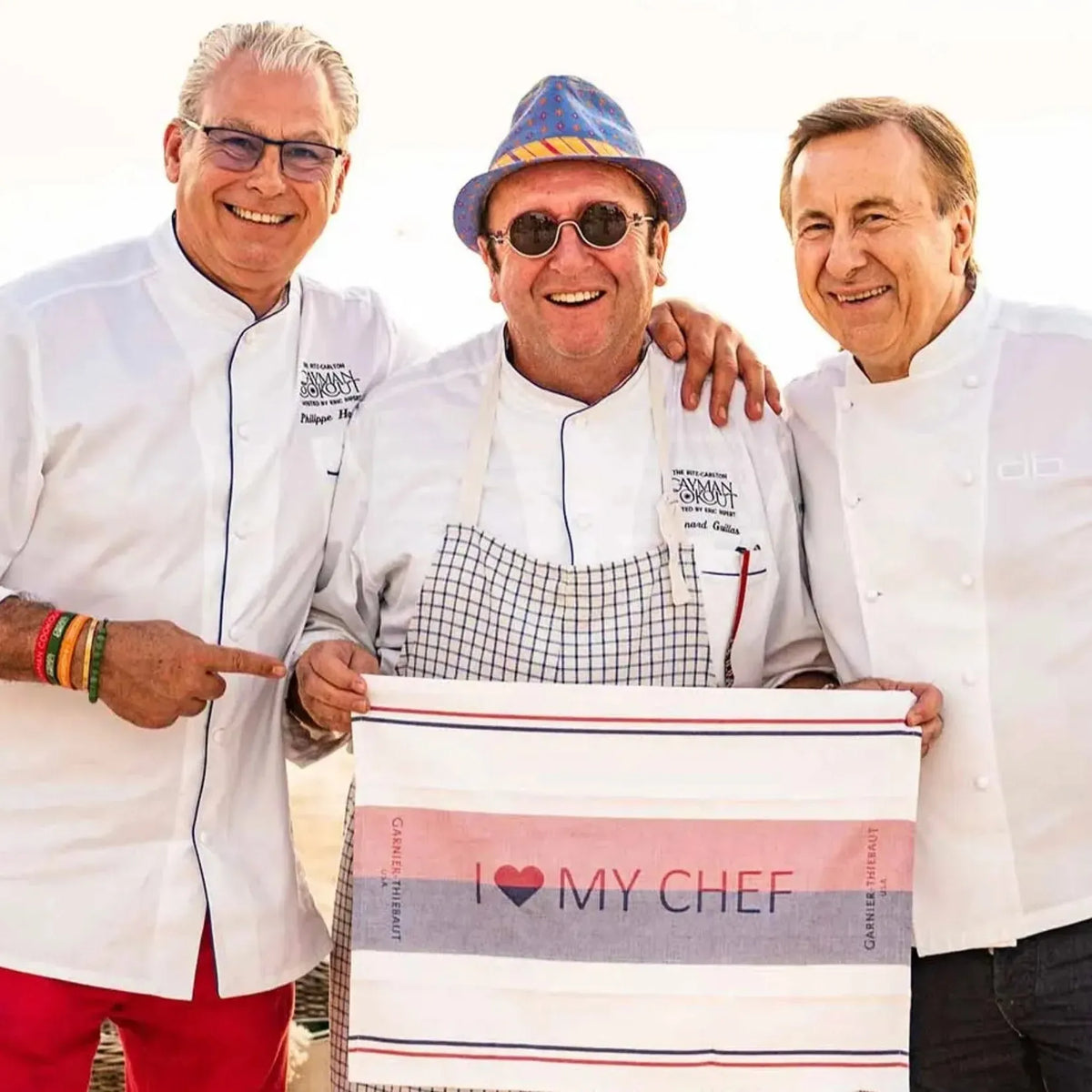 I Love My Chef - Bistro Napkins / Kitchen Towels - Blue Springs Home