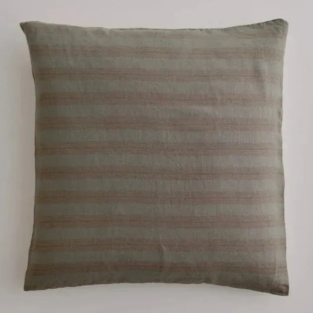 Basix Stripe Sham Euro 26X26 - Blue Springs Home