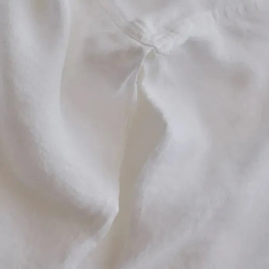 Basix Linen Bedskirt Qu - Blue Springs Home