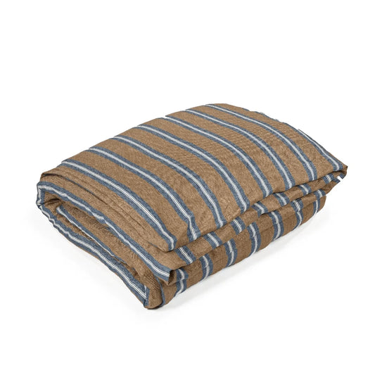 Canal Stripe Duvet - Blue Springs Home