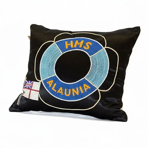 Collectors Silk Nautical Pillow