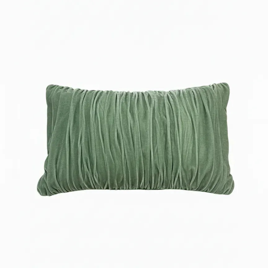 Pouf Velvet - Boudoir Pillow w/Insert - Blue Springs Home