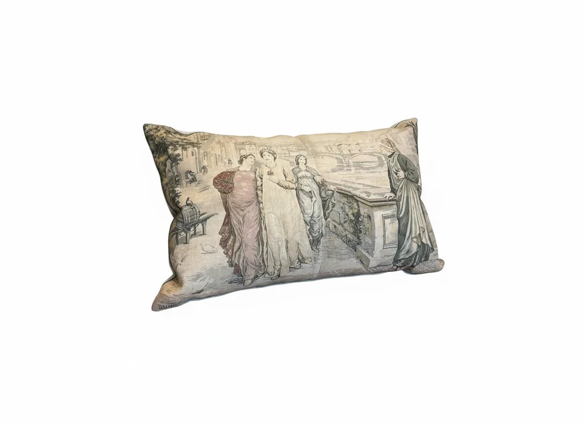Dante & Beatrice Tapestry Bolster 25x38