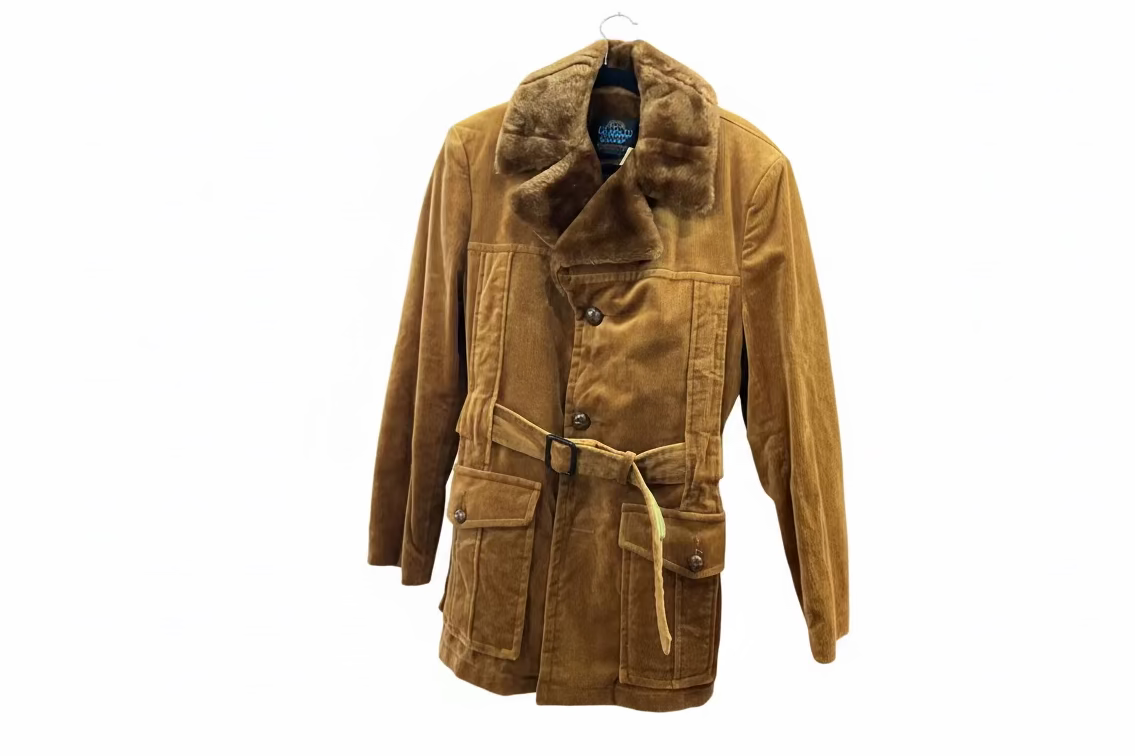 Vintage 1970's Coat Brown S/M