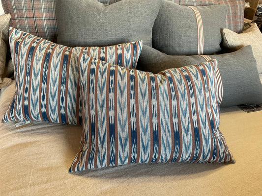 Indonesian Ikat Vintage Pillow