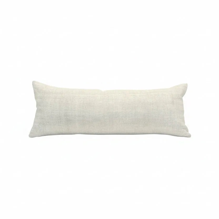 Antique Japanese Katazome Blue Bolster 14x29