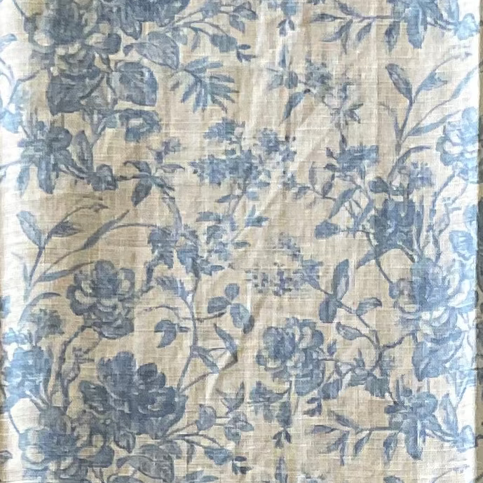French Toile - 1 Hem Napkin 22"