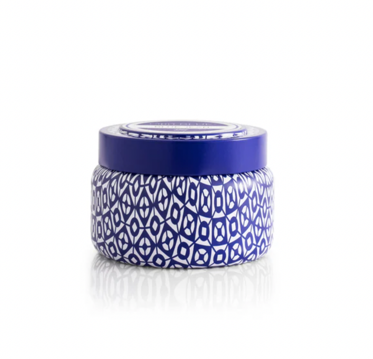 Capri Blue PRINTED TRAVEL TIN