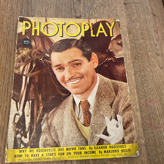 VINTAGE PHOTOPLAY MAGAZINE 1938 - Blue Springs Home