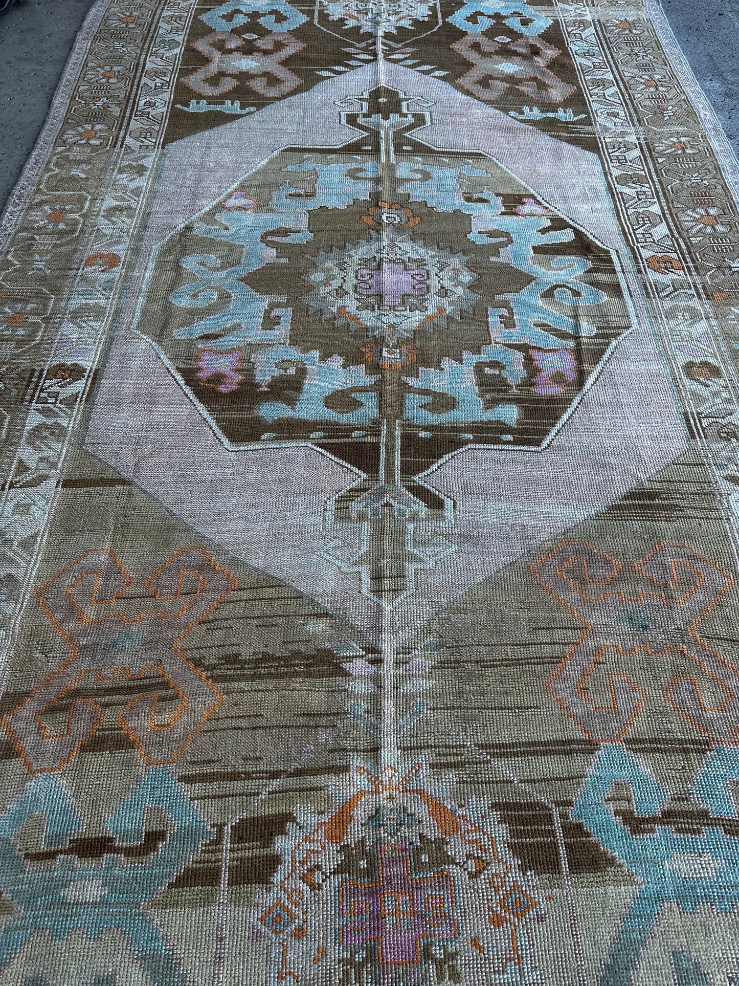 Vintage Anatolian Rug 6'4"x11'9" M501