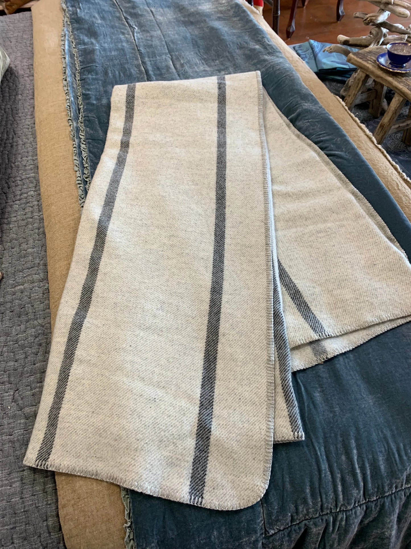 Tahoe Wool Throw Blanket