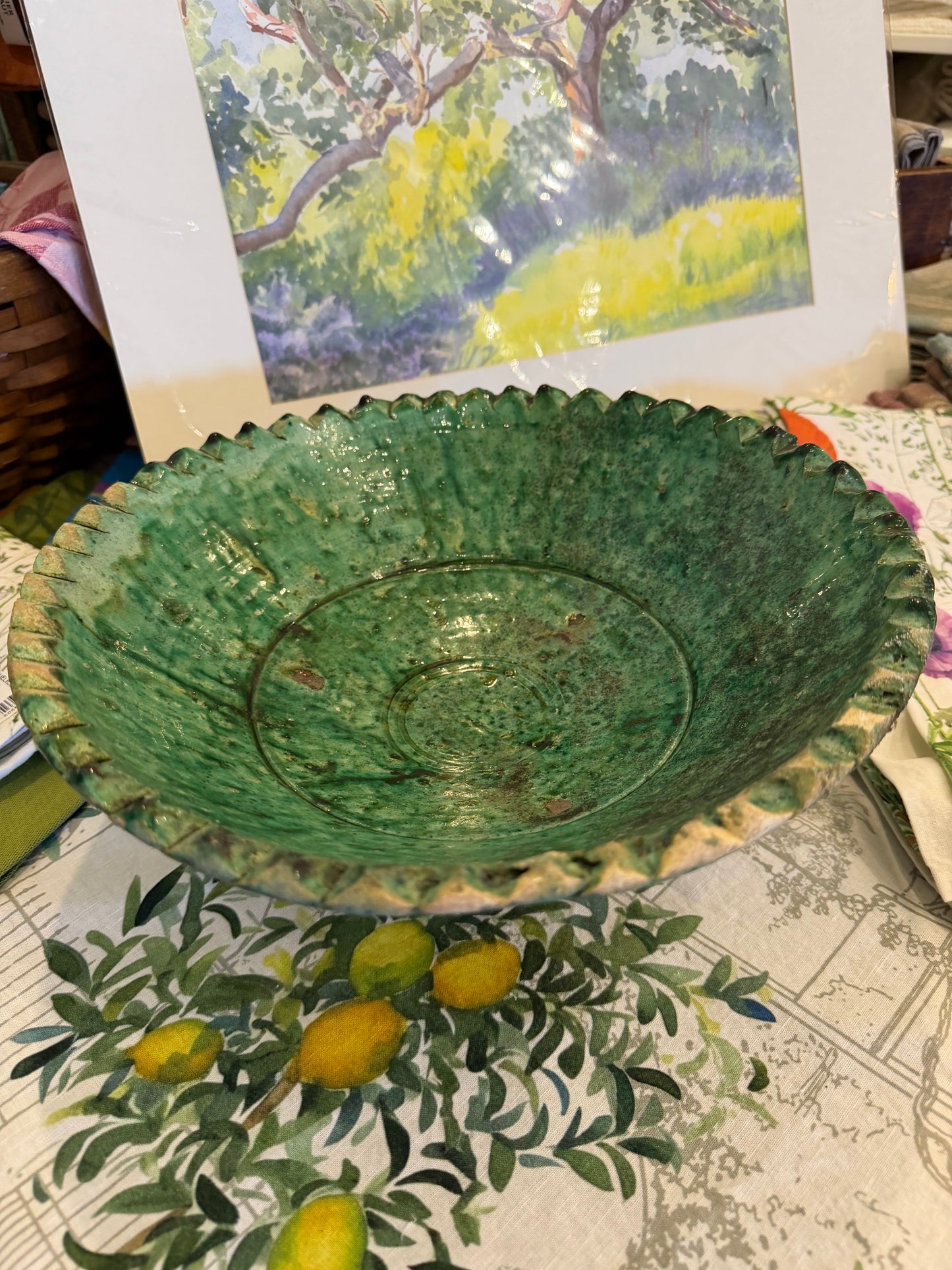 Large green Tamarook compote